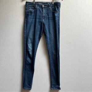 AG Adriano Goldschmied Farrah high rise skinny denim jeans Sz 29